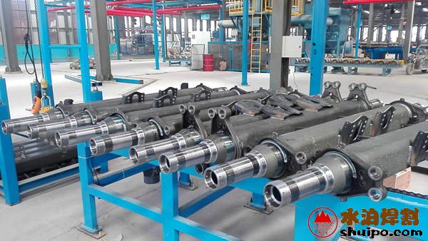 車橋底板、附件焊接效果